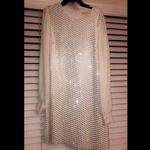 Beautiful White MK Dress